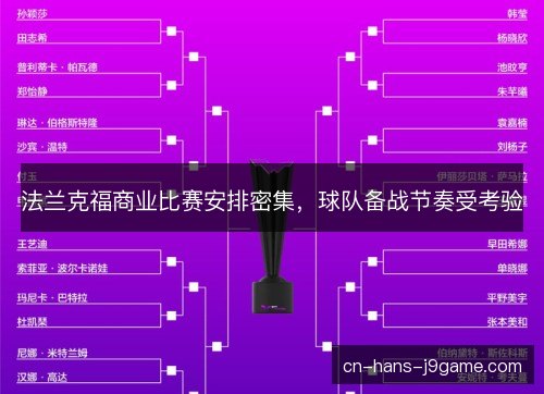 法兰克福商业比赛安排密集,球队备战节奏受考验 法兰克福商业比赛安排密集,球队备战节奏受考验